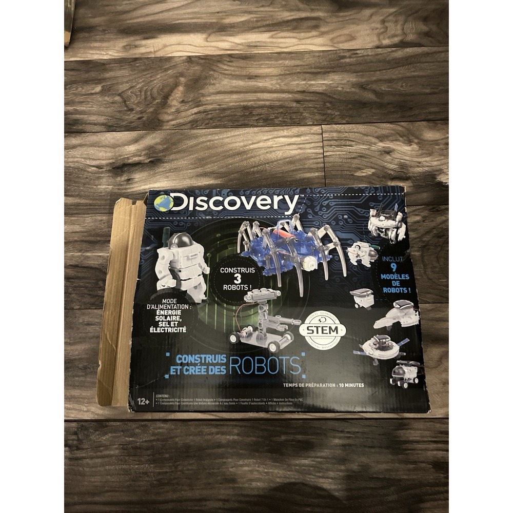 Discovery Build and Create Robotics Kit (C2090G) Open box new